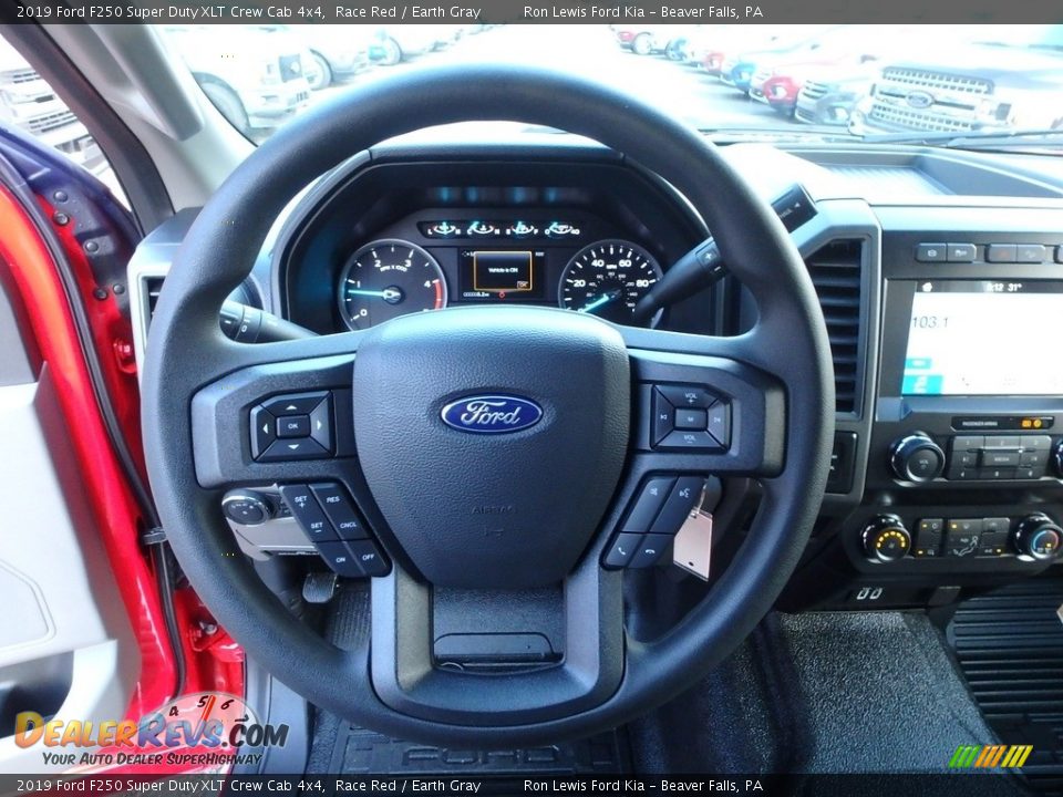 2019 Ford F250 Super Duty XLT Crew Cab 4x4 Steering Wheel Photo #16