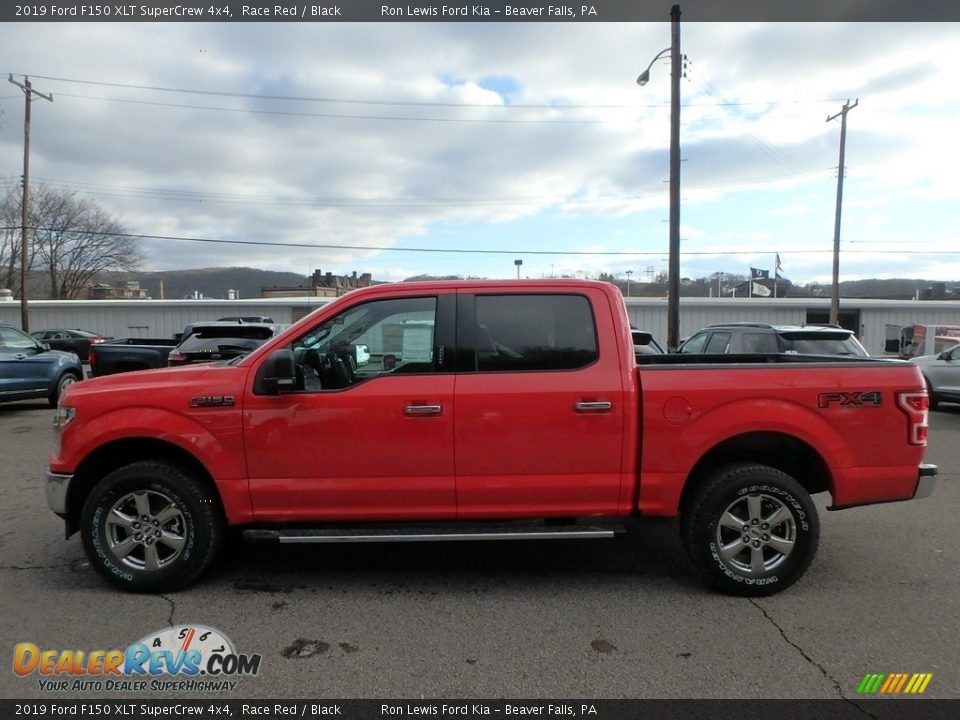 2019 Ford F150 XLT SuperCrew 4x4 Race Red / Black Photo #5