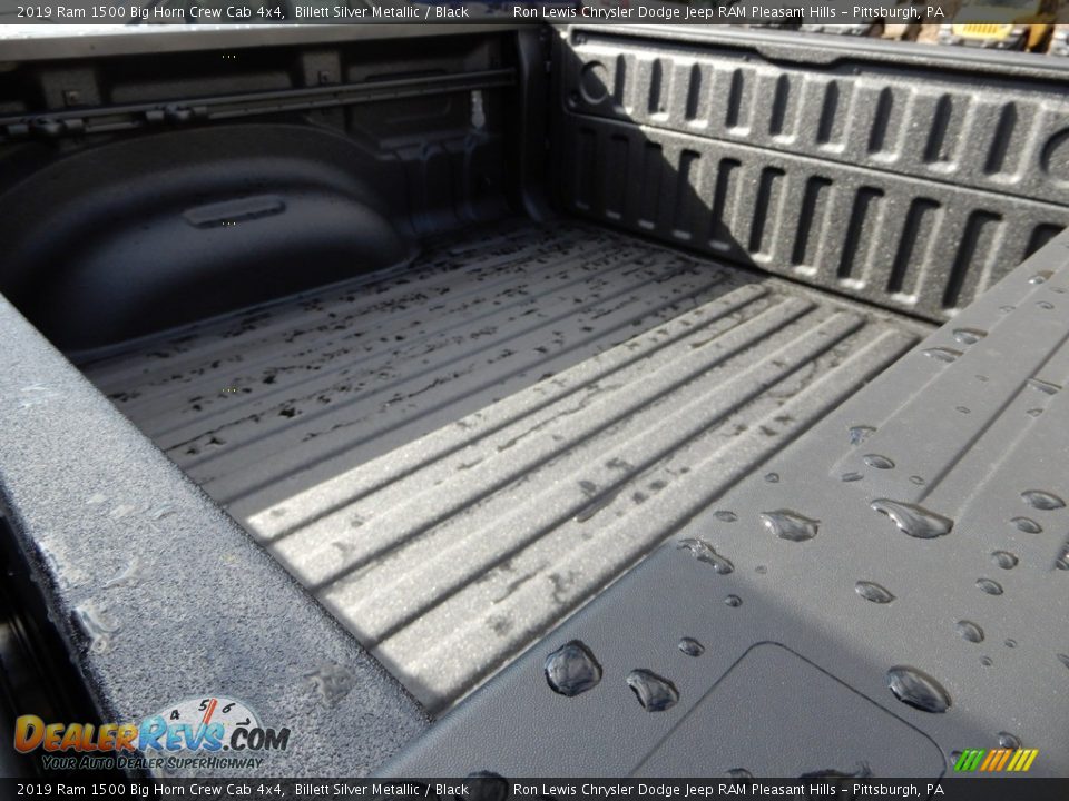 2019 Ram 1500 Big Horn Crew Cab 4x4 Billett Silver Metallic / Black Photo #12