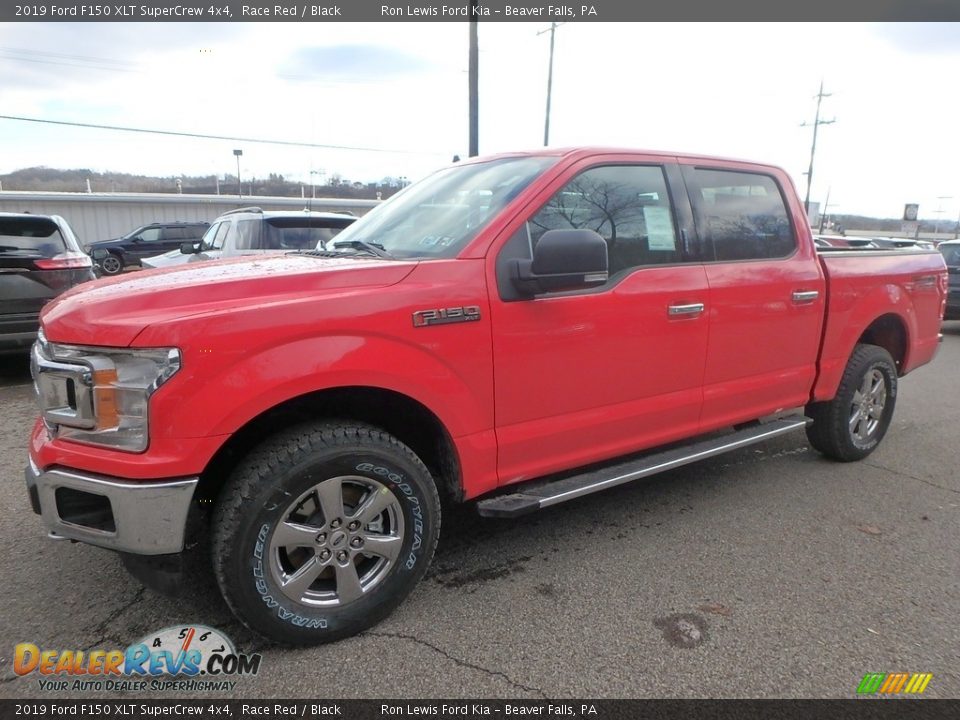 2019 Ford F150 XLT SuperCrew 4x4 Race Red / Black Photo #6