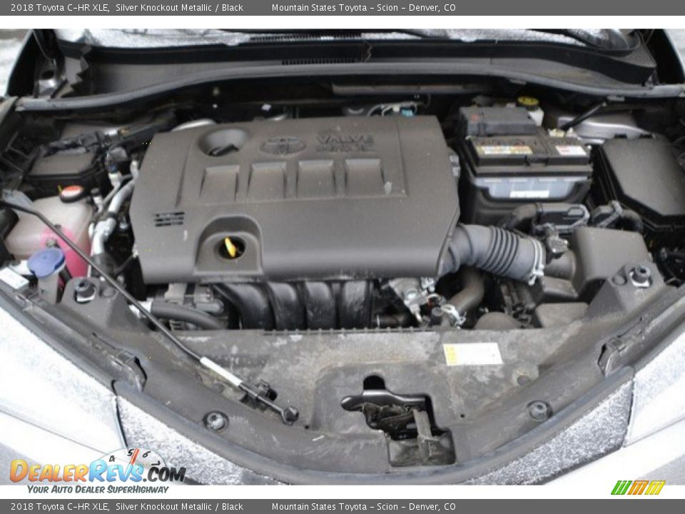 2018 Toyota C-HR XLE Silver Knockout Metallic / Black Photo #9