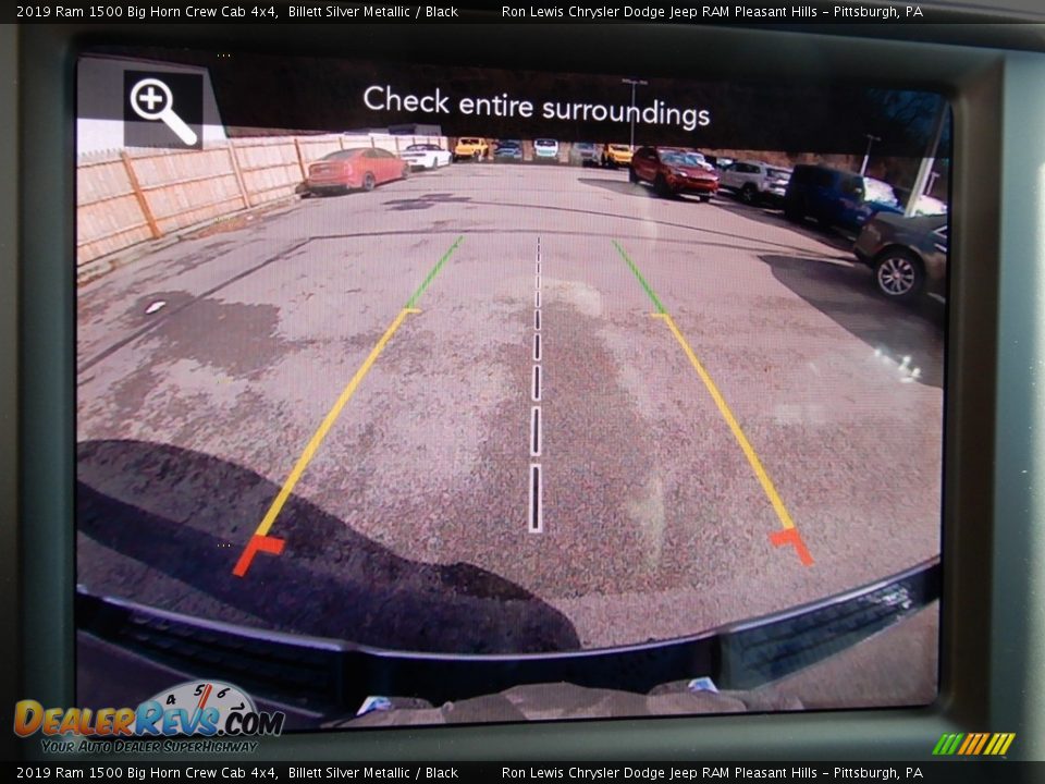 2019 Ram 1500 Big Horn Crew Cab 4x4 Billett Silver Metallic / Black Photo #19