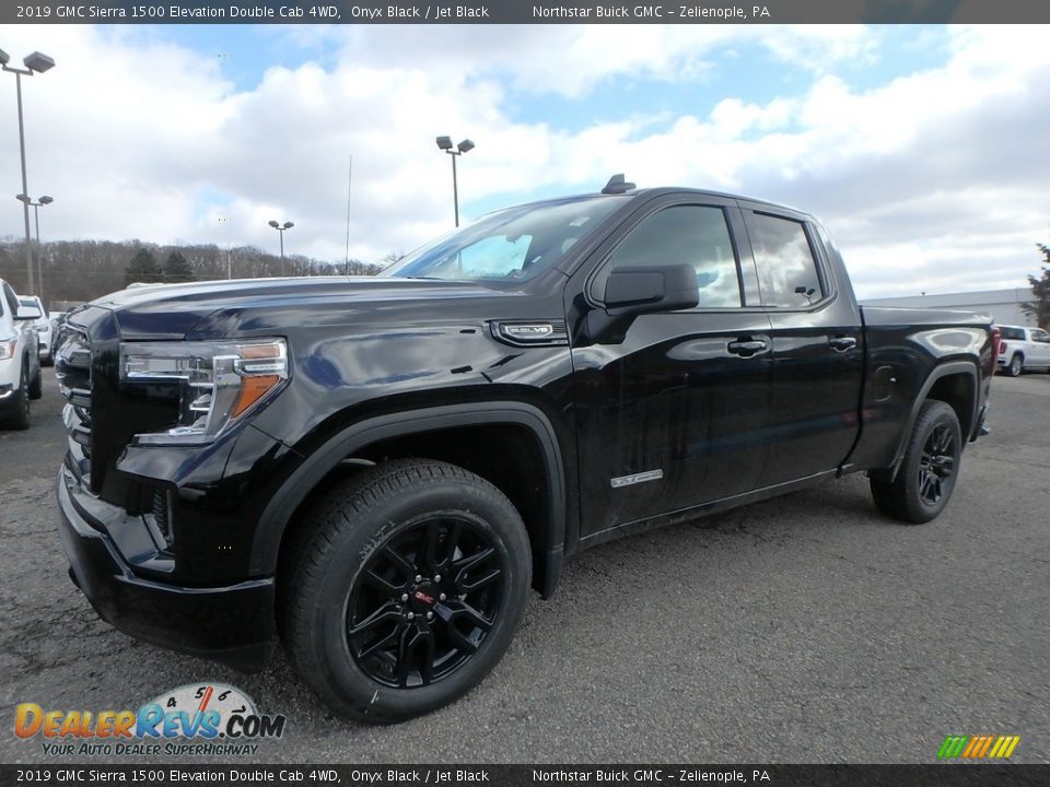 2019 GMC Sierra 1500 Elevation Double Cab 4WD Onyx Black / Jet Black Photo #1