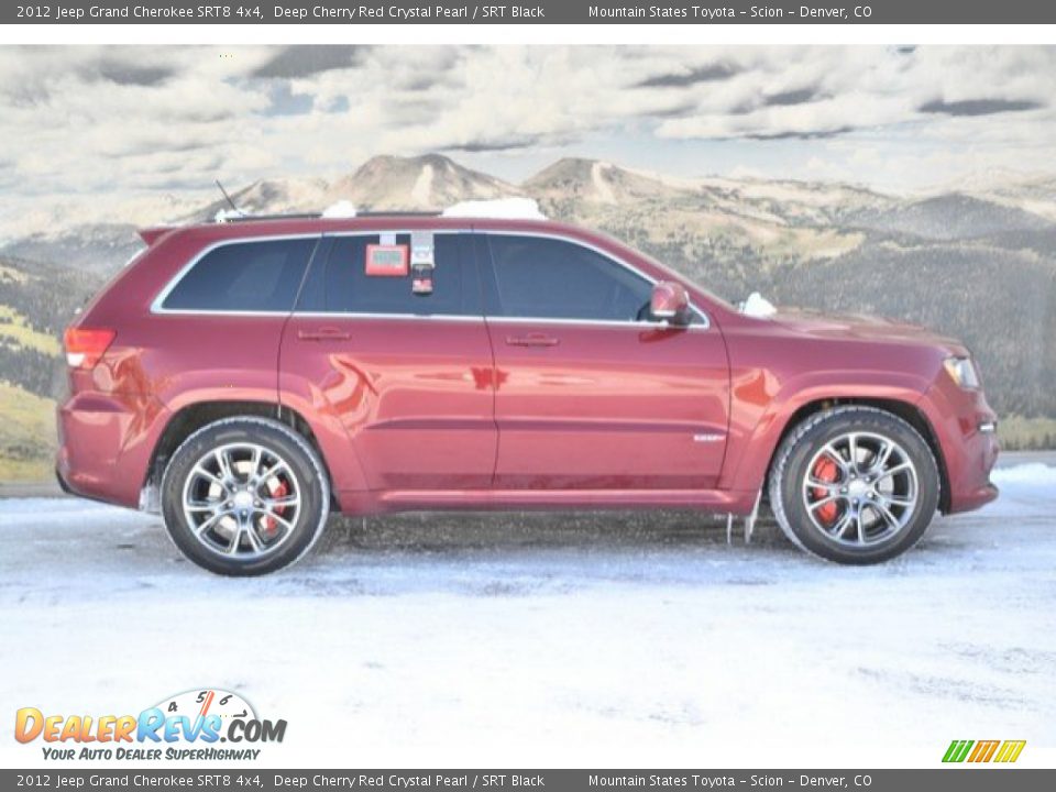 2012 Jeep Grand Cherokee SRT8 4x4 Deep Cherry Red Crystal Pearl / SRT Black Photo #2