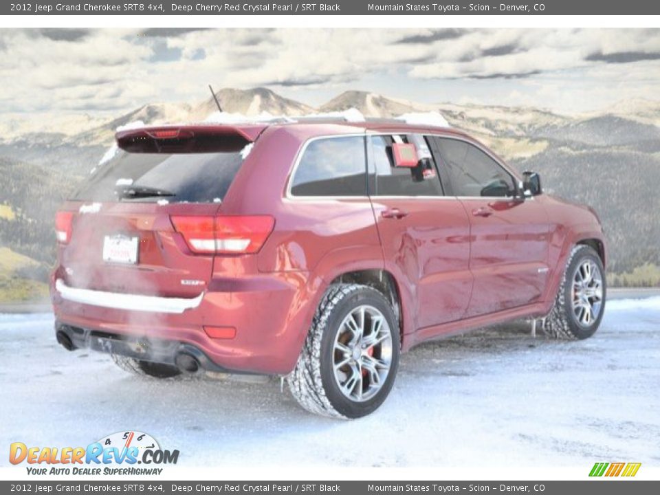 2012 Jeep Grand Cherokee SRT8 4x4 Deep Cherry Red Crystal Pearl / SRT Black Photo #3