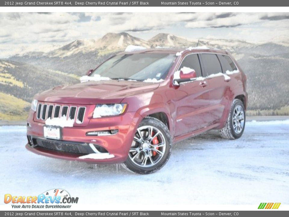 2012 Jeep Grand Cherokee SRT8 4x4 Deep Cherry Red Crystal Pearl / SRT Black Photo #5