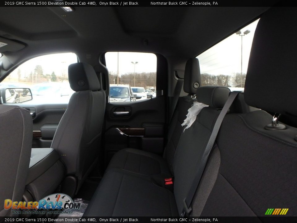 2019 GMC Sierra 1500 Elevation Double Cab 4WD Onyx Black / Jet Black Photo #11