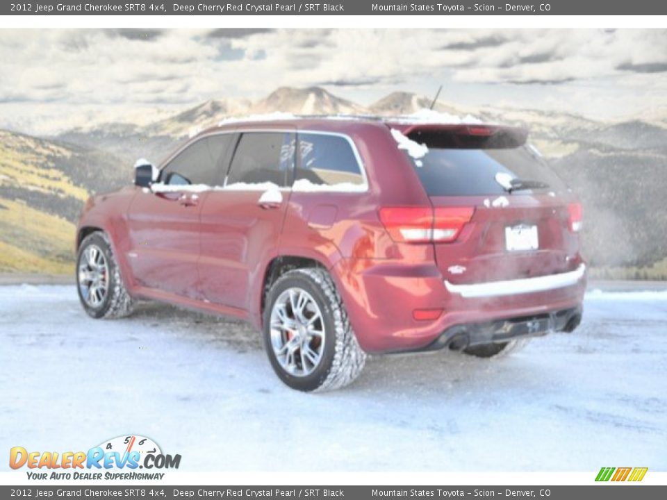 2012 Jeep Grand Cherokee SRT8 4x4 Deep Cherry Red Crystal Pearl / SRT Black Photo #7