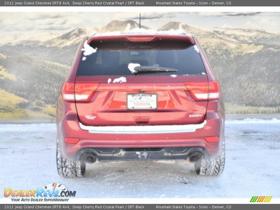 2012 Jeep Grand Cherokee SRT8 4x4 Deep Cherry Red Crystal Pearl / SRT Black Photo #8