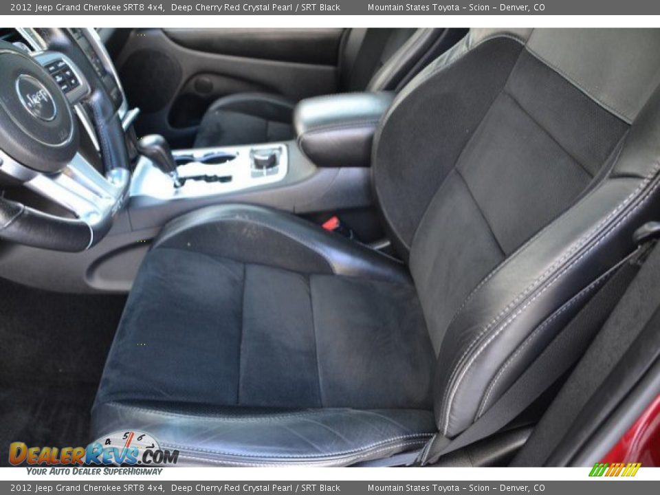 2012 Jeep Grand Cherokee SRT8 4x4 Deep Cherry Red Crystal Pearl / SRT Black Photo #11