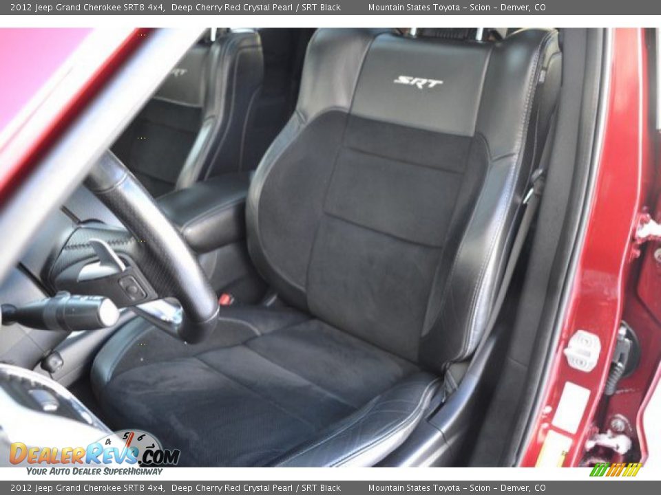 2012 Jeep Grand Cherokee SRT8 4x4 Deep Cherry Red Crystal Pearl / SRT Black Photo #12