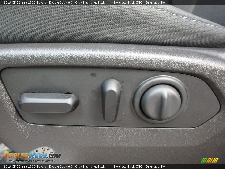 2019 GMC Sierra 1500 Elevation Double Cab 4WD Onyx Black / Jet Black Photo #15