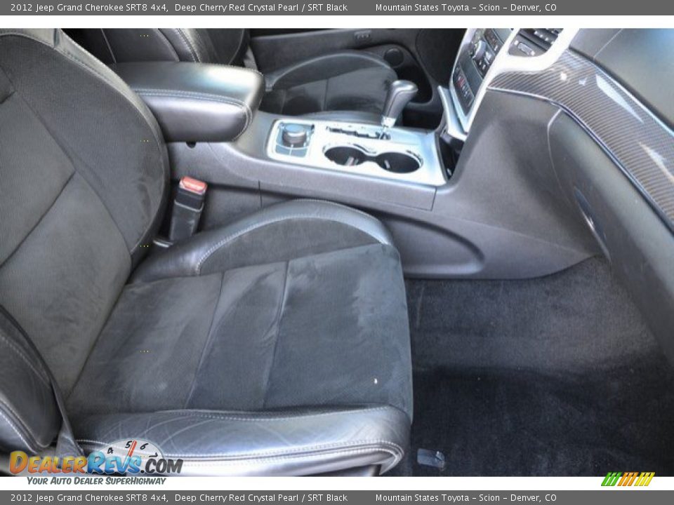 2012 Jeep Grand Cherokee SRT8 4x4 Deep Cherry Red Crystal Pearl / SRT Black Photo #18