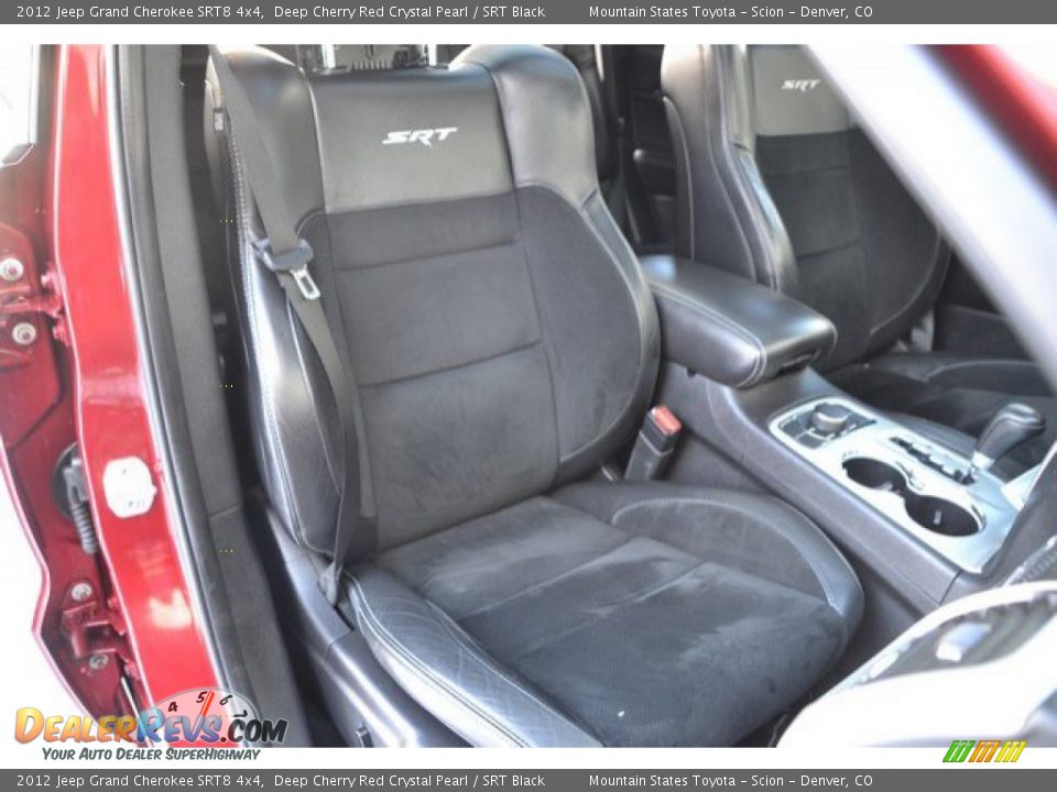 2012 Jeep Grand Cherokee SRT8 4x4 Deep Cherry Red Crystal Pearl / SRT Black Photo #19