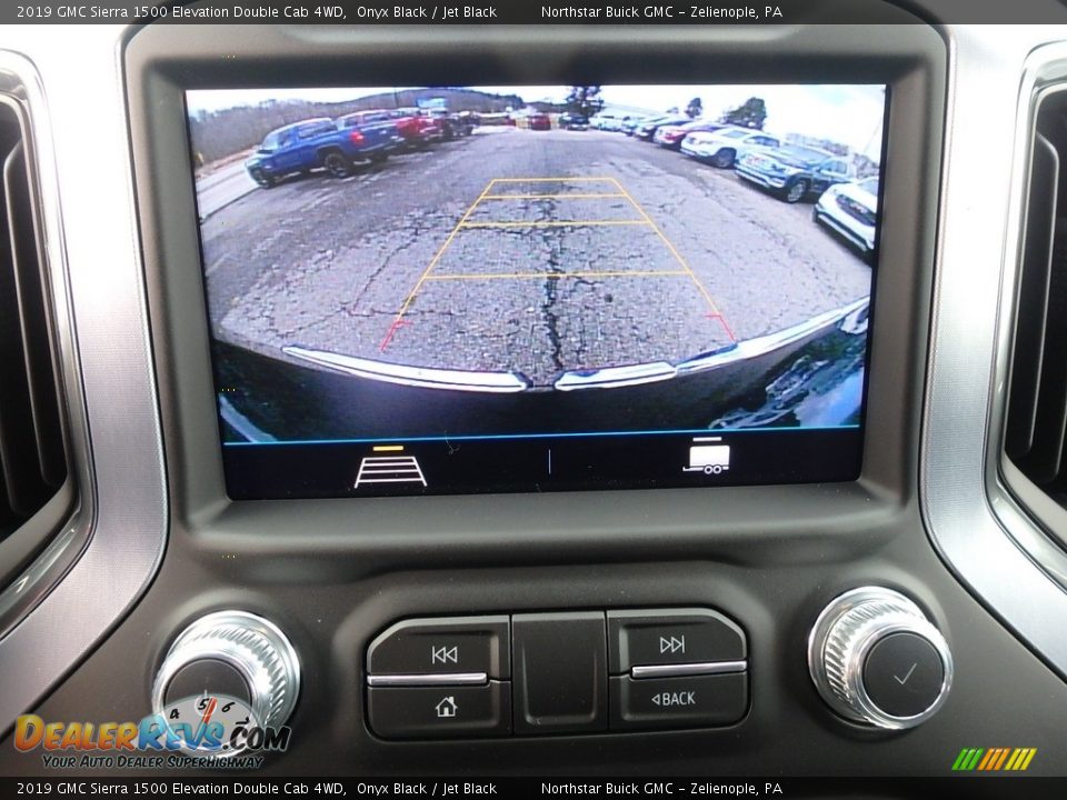 2019 GMC Sierra 1500 Elevation Double Cab 4WD Onyx Black / Jet Black Photo #19