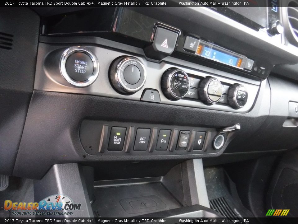 2017 Toyota Tacoma TRD Sport Double Cab 4x4 Magnetic Gray Metallic / TRD Graphite Photo #24