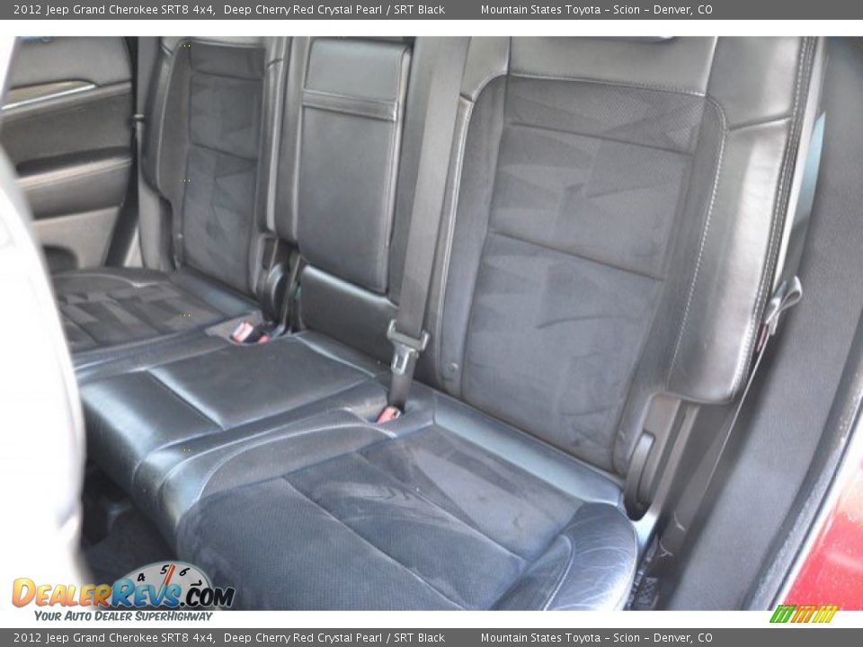 2012 Jeep Grand Cherokee SRT8 4x4 Deep Cherry Red Crystal Pearl / SRT Black Photo #22