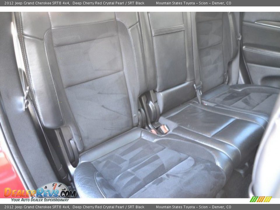 2012 Jeep Grand Cherokee SRT8 4x4 Deep Cherry Red Crystal Pearl / SRT Black Photo #24