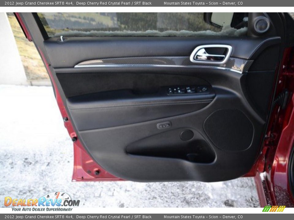 2012 Jeep Grand Cherokee SRT8 4x4 Deep Cherry Red Crystal Pearl / SRT Black Photo #25
