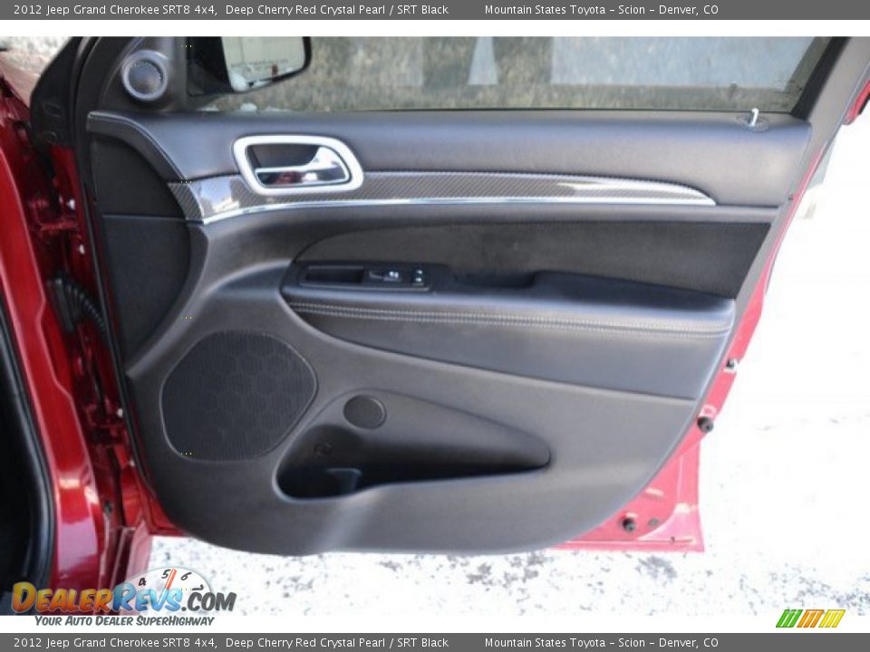 2012 Jeep Grand Cherokee SRT8 4x4 Deep Cherry Red Crystal Pearl / SRT Black Photo #26