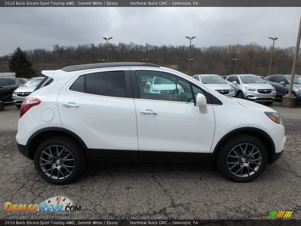 Summit White 2019 Buick Encore Sport Touring AWD Photo #4