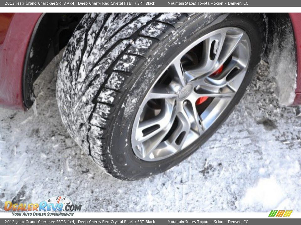 2012 Jeep Grand Cherokee SRT8 4x4 Deep Cherry Red Crystal Pearl / SRT Black Photo #29