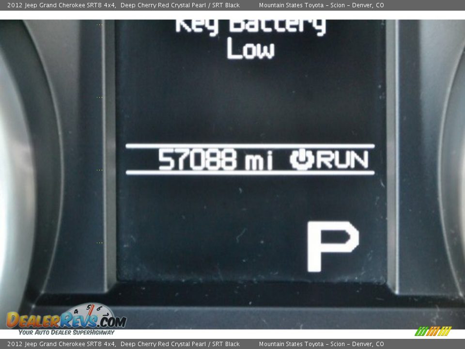 2012 Jeep Grand Cherokee SRT8 4x4 Deep Cherry Red Crystal Pearl / SRT Black Photo #30