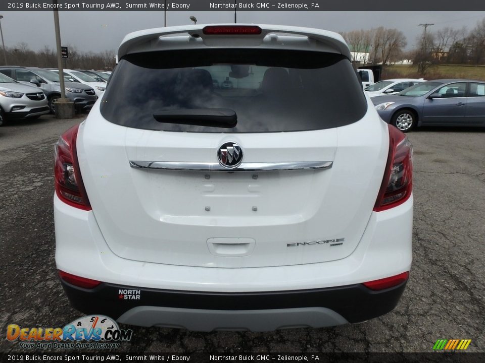 2019 Buick Encore Sport Touring AWD Summit White / Ebony Photo #6