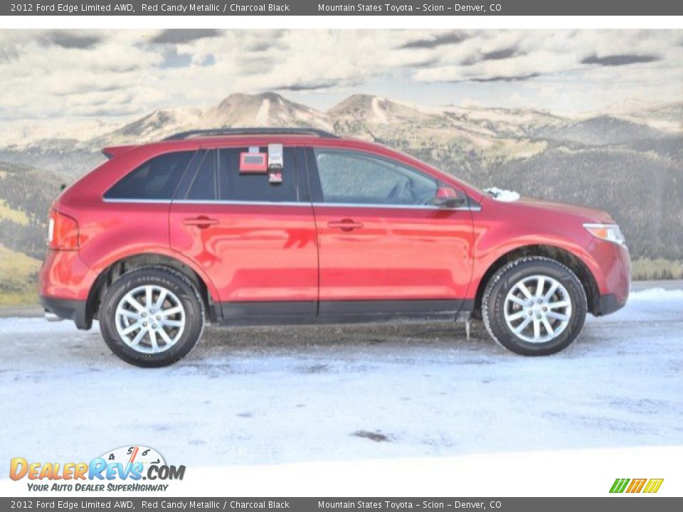 2012 Ford Edge Limited AWD Red Candy Metallic / Charcoal Black Photo #2