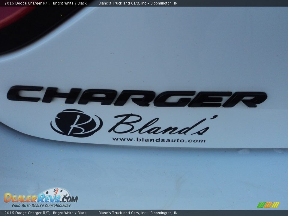 2016 Dodge Charger R/T Bright White / Black Photo #29