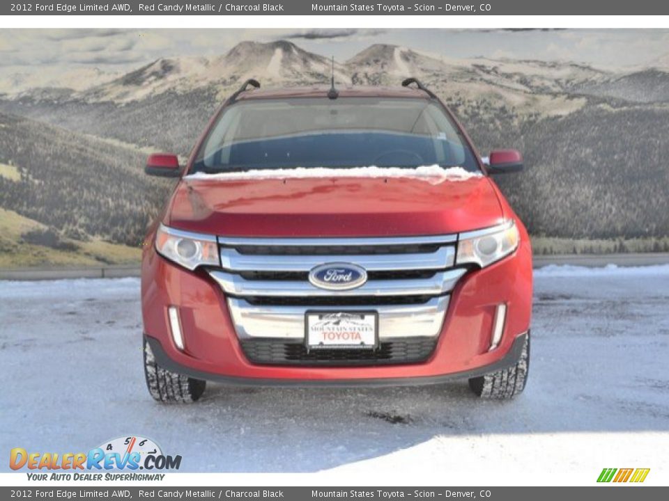 2012 Ford Edge Limited AWD Red Candy Metallic / Charcoal Black Photo #4