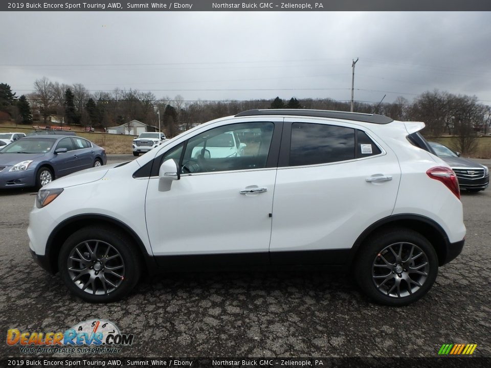 Summit White 2019 Buick Encore Sport Touring AWD Photo #9