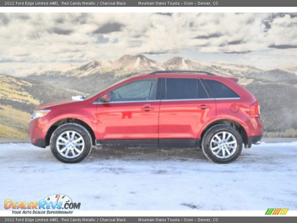 2012 Ford Edge Limited AWD Red Candy Metallic / Charcoal Black Photo #6