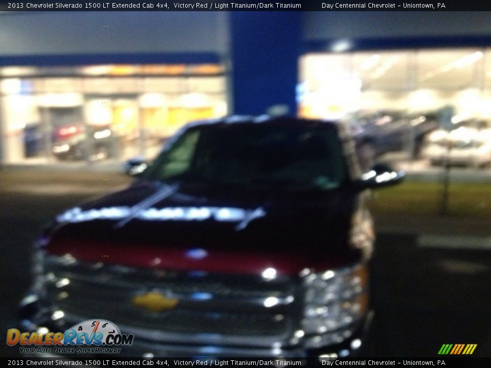 2013 Chevrolet Silverado 1500 LT Extended Cab 4x4 Victory Red / Light Titanium/Dark Titanium Photo #4