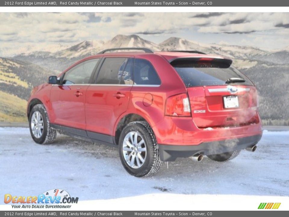 2012 Ford Edge Limited AWD Red Candy Metallic / Charcoal Black Photo #7