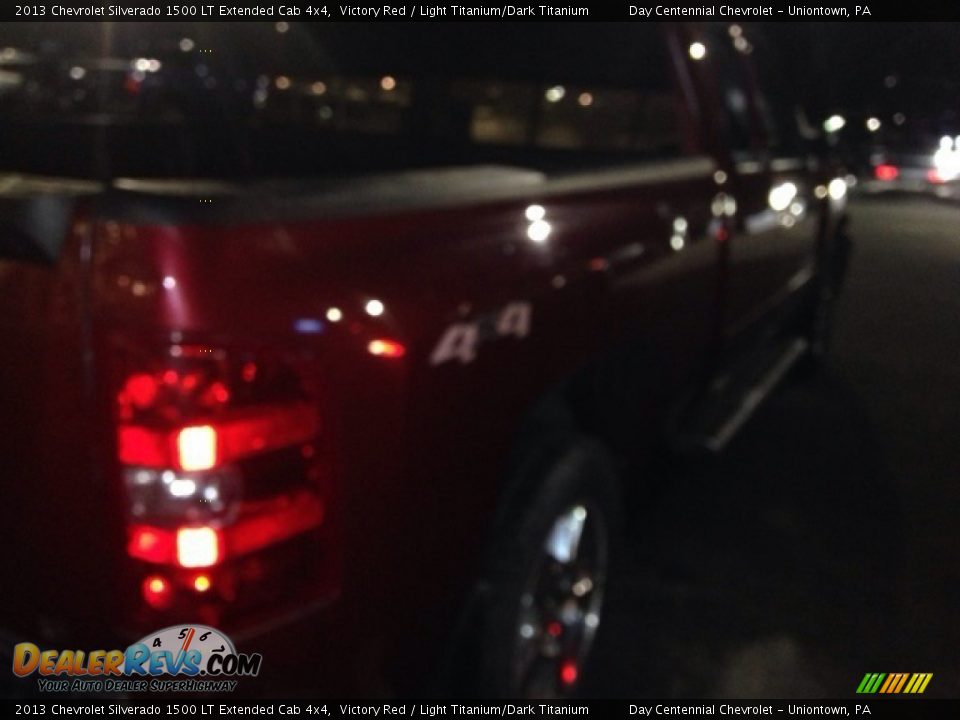 2013 Chevrolet Silverado 1500 LT Extended Cab 4x4 Victory Red / Light Titanium/Dark Titanium Photo #8