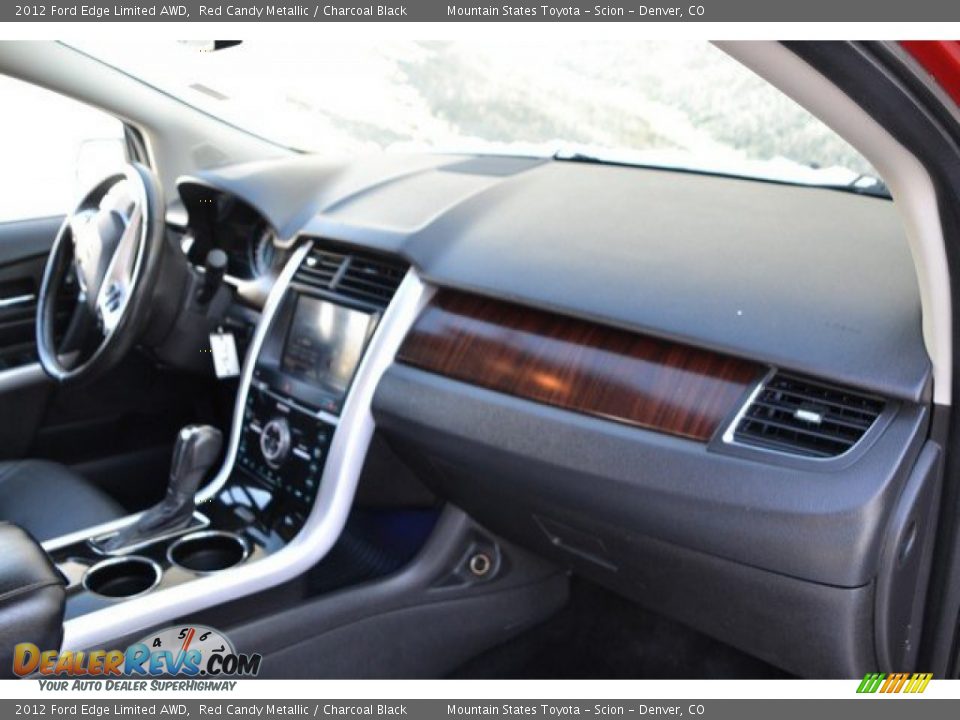 2012 Ford Edge Limited AWD Red Candy Metallic / Charcoal Black Photo #15