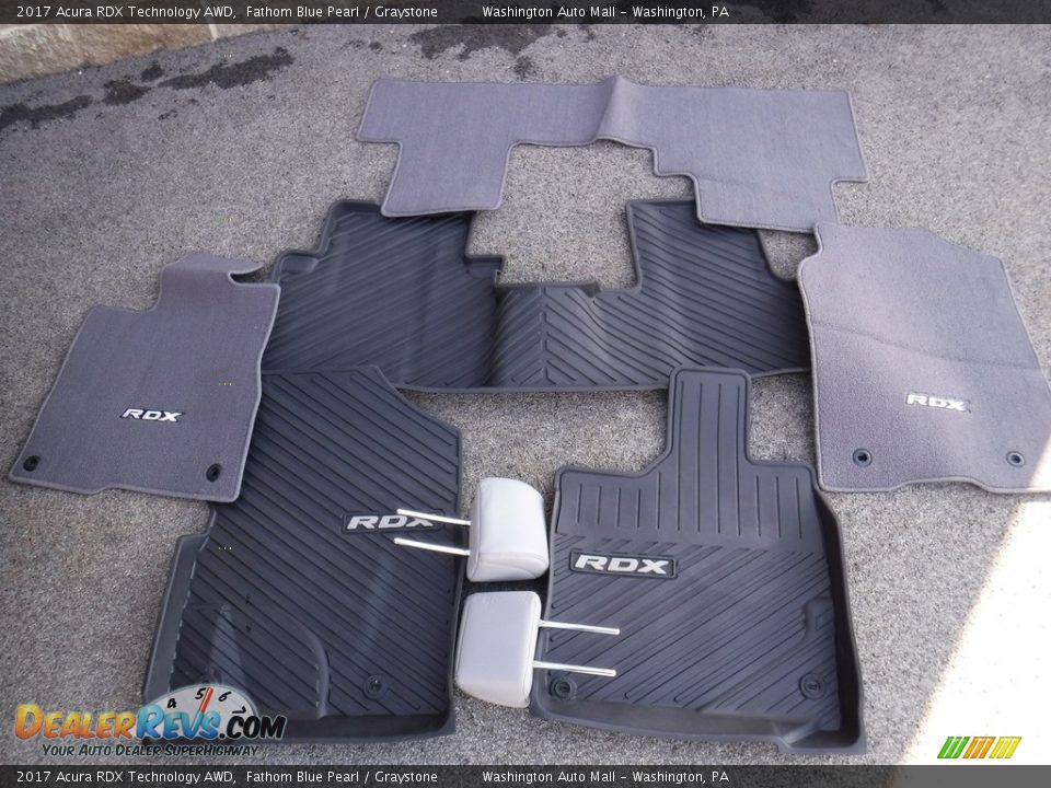 2017 Acura RDX Technology AWD Fathom Blue Pearl / Graystone Photo #29