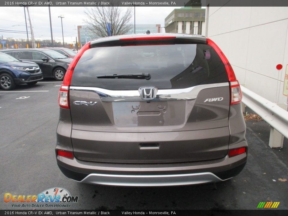 2016 Honda CR-V EX AWD Urban Titanium Metallic / Black Photo #4