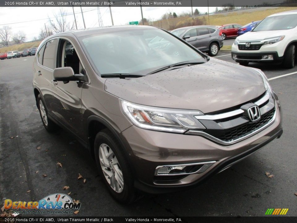 2016 Honda CR-V EX AWD Urban Titanium Metallic / Black Photo #6