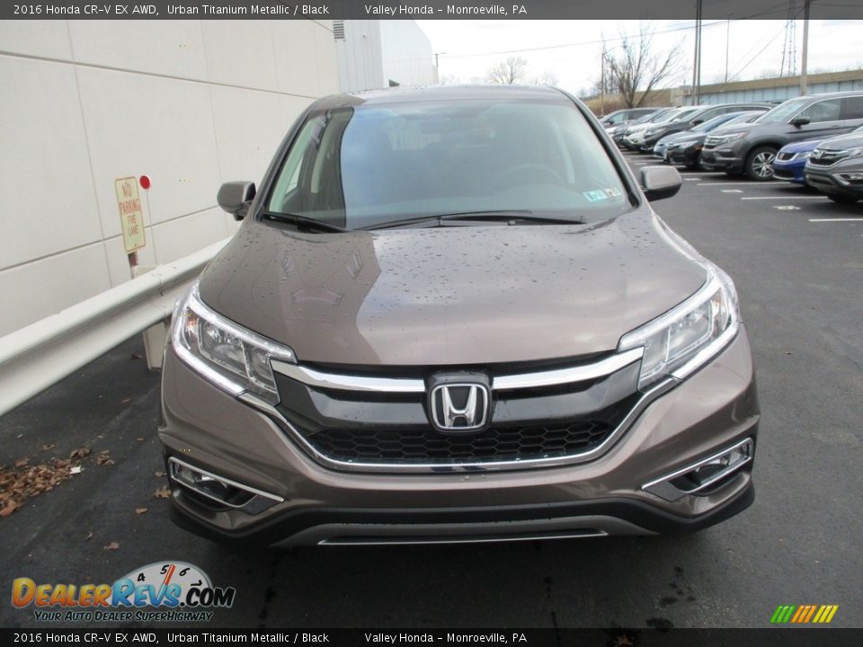 2016 Honda CR-V EX AWD Urban Titanium Metallic / Black Photo #7