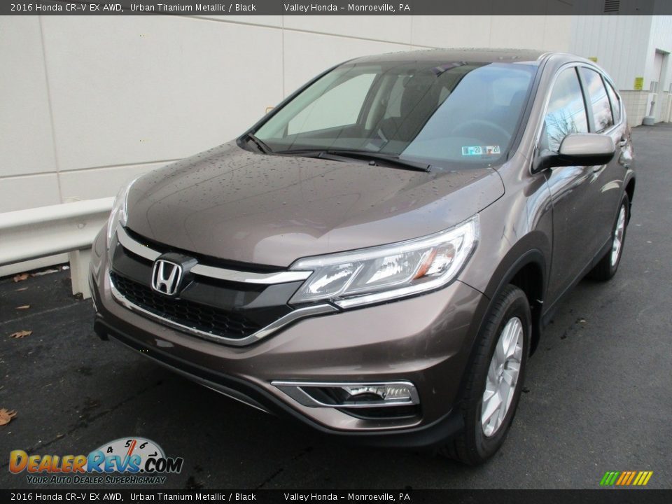 2016 Honda CR-V EX AWD Urban Titanium Metallic / Black Photo #8