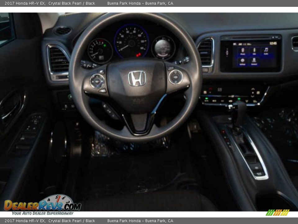 2017 Honda HR-V EX Crystal Black Pearl / Black Photo #5