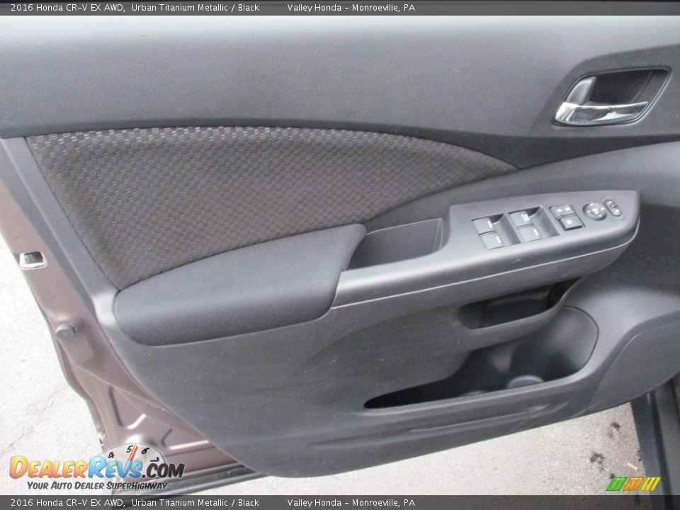 2016 Honda CR-V EX AWD Urban Titanium Metallic / Black Photo #9