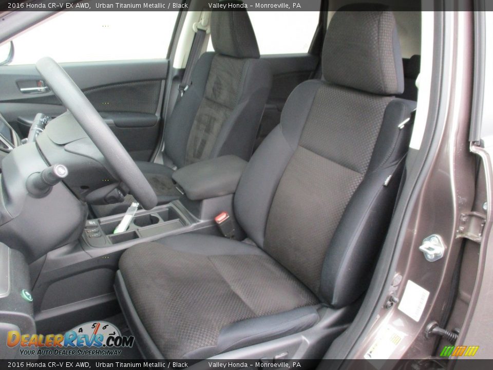 2016 Honda CR-V EX AWD Urban Titanium Metallic / Black Photo #11