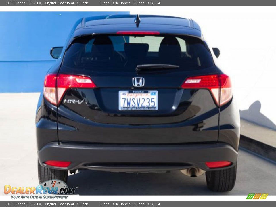 2017 Honda HR-V EX Crystal Black Pearl / Black Photo #9