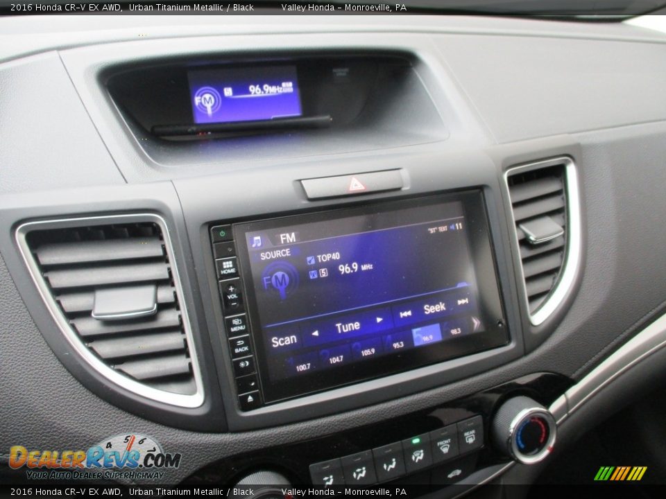2016 Honda CR-V EX AWD Urban Titanium Metallic / Black Photo #14