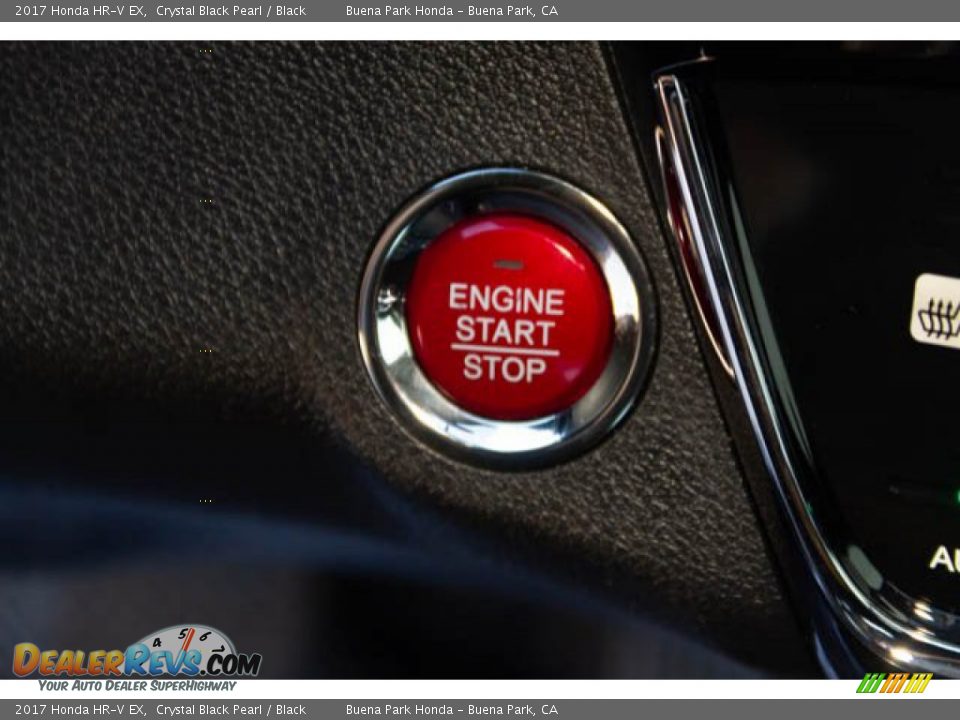 2017 Honda HR-V EX Crystal Black Pearl / Black Photo #14