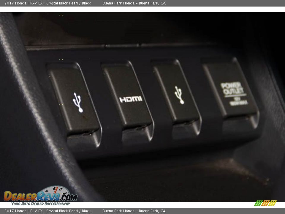 2017 Honda HR-V EX Crystal Black Pearl / Black Photo #15
