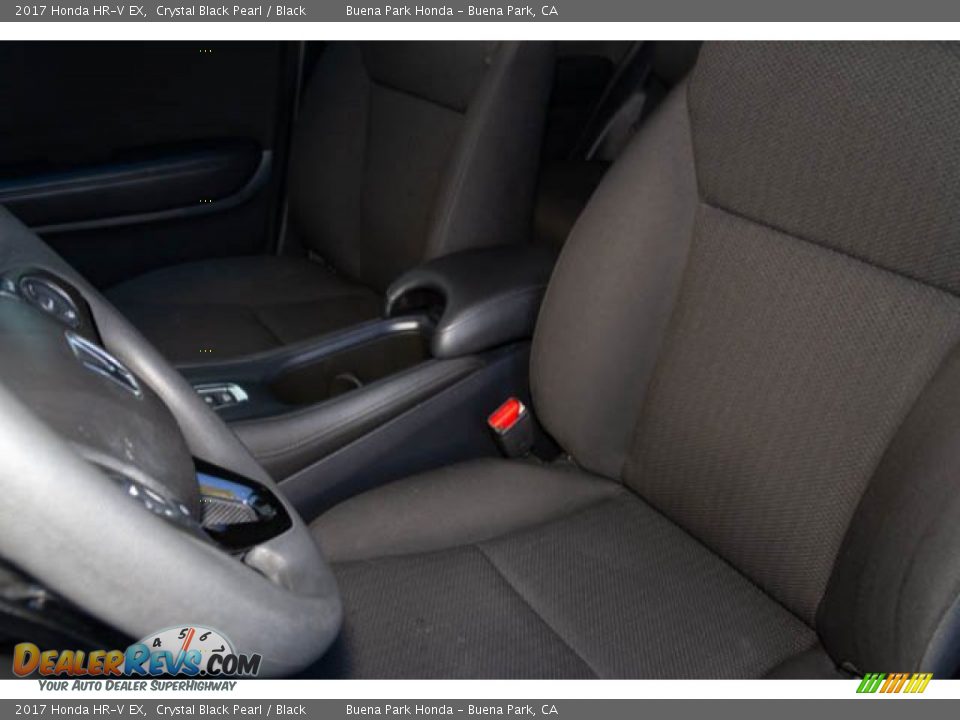 2017 Honda HR-V EX Crystal Black Pearl / Black Photo #16